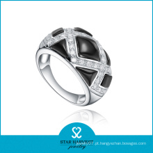 OEM aceito espanhol jóias de prata anel com logotipo (R-0517)